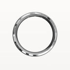 Half Round Trio Flush Set Diamond Band