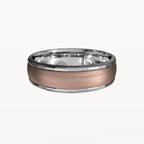 Facet Polished Edge Centre-Brushed Band