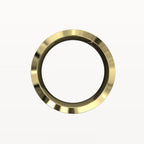 Polished Edge Contrast Diamond Band